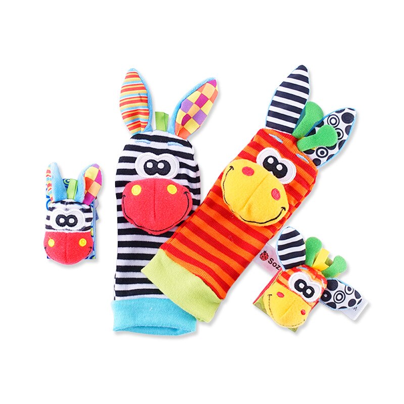 Baby Socks Wrist Rattle Socks Toys