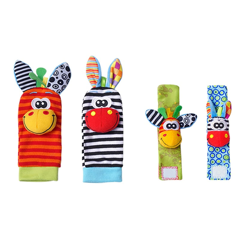 Baby Socks Wrist Rattle Socks Toys
